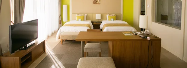 Ocean, Suite, Twin Beds, Ocean View, Beach Tower، Guam Reef Olive Spa Resort 7/7