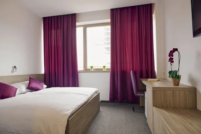 غرفة كومفورت بسريرين منفصلين، Meksiko Hotel 4/8