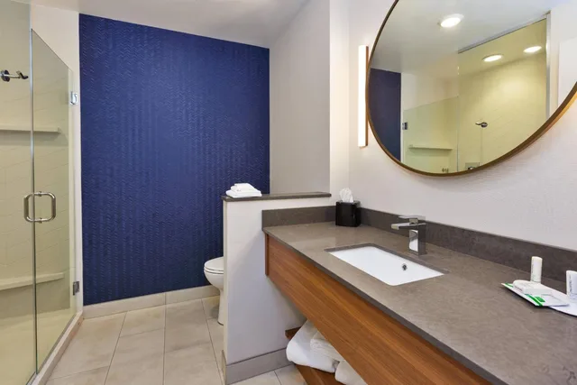 جناح تنفيذي بسرير كينج بغرفة نوم واحدة مع أريكة، Fairfield Inn and Suites by Marriott Knoxville Airport Alcoa 5/6