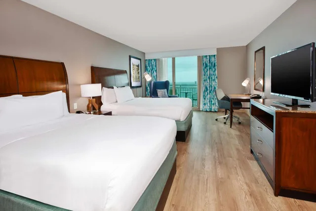 Room, 2 Queen Beds, Ocean Front, Bathtub, Accessible، HILTON GARDEN INN VIRGINIA BEACH OCEANFRONT 2/6