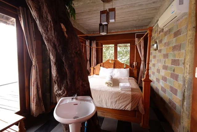 غرفة سوبيريور بسرير مزدوج بإطلالة على النهر، P P Coffee Resort Maesariang 5/5
