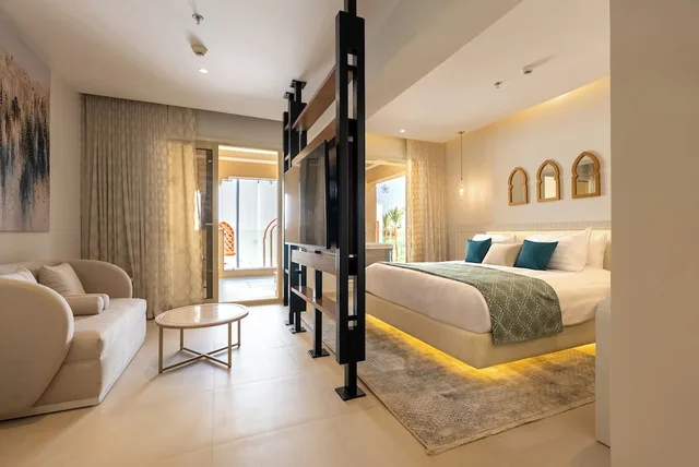 جناح بسرير كينج بجاكوزي، Sunrise Sentido Mamlouk Palace 1/4