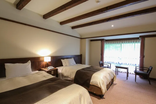 غرفة قياسية بسريرين منفصلين، Kamikochi Alpen Hotel 1/1