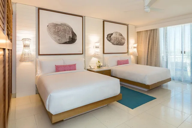 غرفة بسرير كوين بإطلالة على البحر بشرفة، Grand Hyatt Baha Mar 3/7
