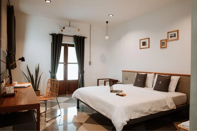 غرفة سوبيريور بسرير كينج بشرفة، Baan Chiang Bed Lampang by ZUZU 1/1