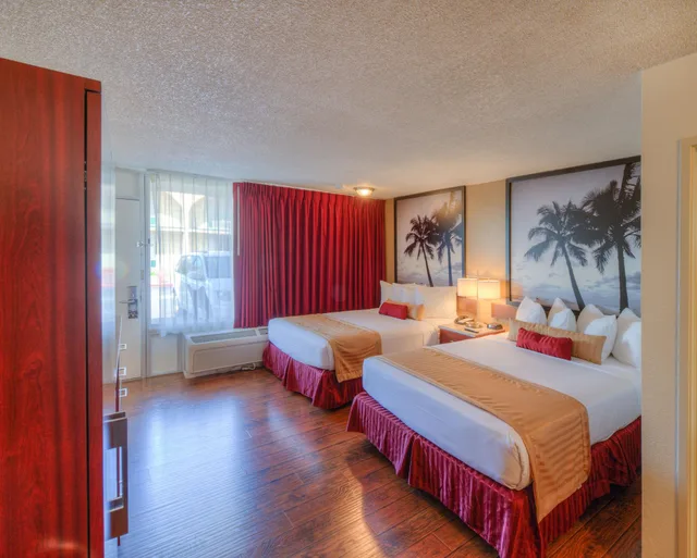 غرفة بسريرين كوين، Kings Inn Anaheim 2/10