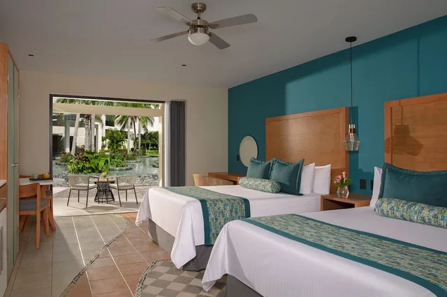 Preferred Club, Junior Suite, 2 Double Beds, Tropical View, Dreams Cozumel Cape Resort & Spa 2/3