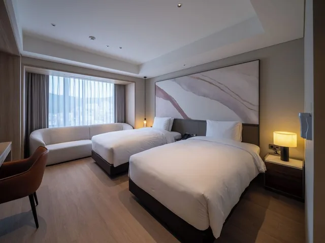 غرفة بريميير بسريرين منفصلين، Enford Hotel 2/4