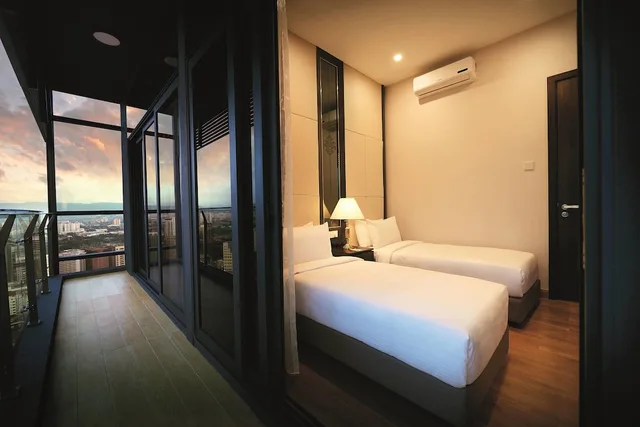 2 Bedrooms, Premier, Residence, Suite, 1 Queen and 1 Single Bed، Dorsett Residences Bukit Bintang Dorsett Kuala Lumpur 1/4