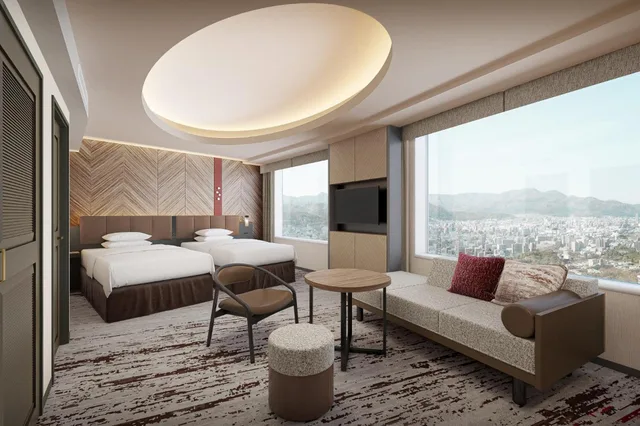 غرفة كلوب ثلاثية مع دخول الصالة، Sapporo Prince Hotel 2/5