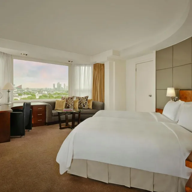 غرفة بانورامية بسريرين منفصلين في طابق مرتفع، The Park Tower Knightsbridge, a Luxury Collection Hotel, London 2/7