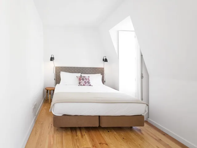 شقة ديلوكس بسرير كوين وسرير بطابقين بغرفتي نوم مع أريكة، Lisbon Serviced Apartments Castelo de Sao Jorge 1/10