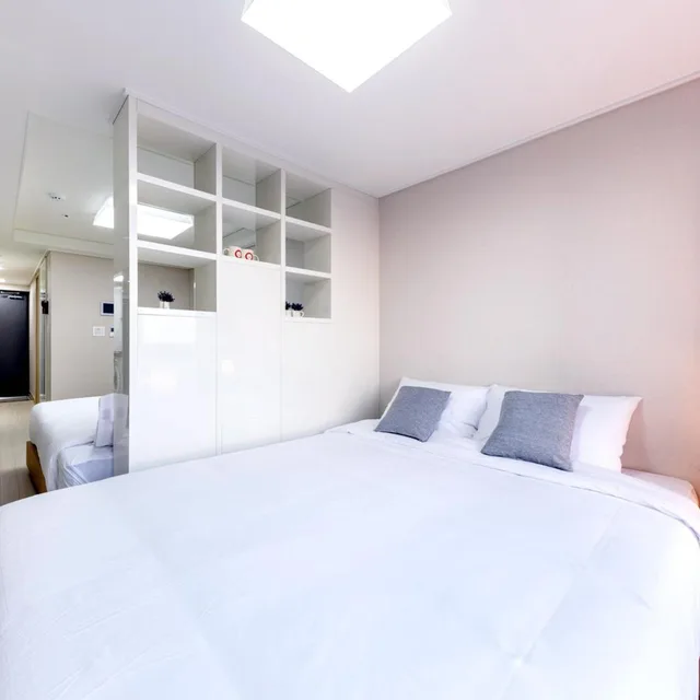 غرفة جونيور بسريرين منفصلين بإطلالة على البحر، Shin Shin Hotel Seogwipo 2/10