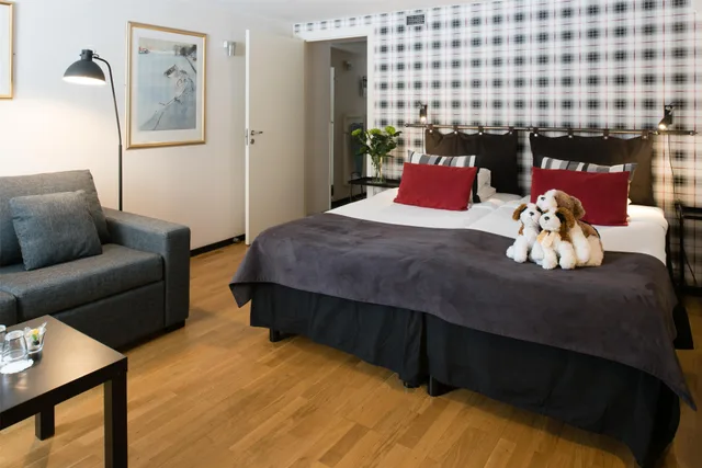 غرفة عائلية بسرير كوين، Best Western Hotell Hudik 3/3
