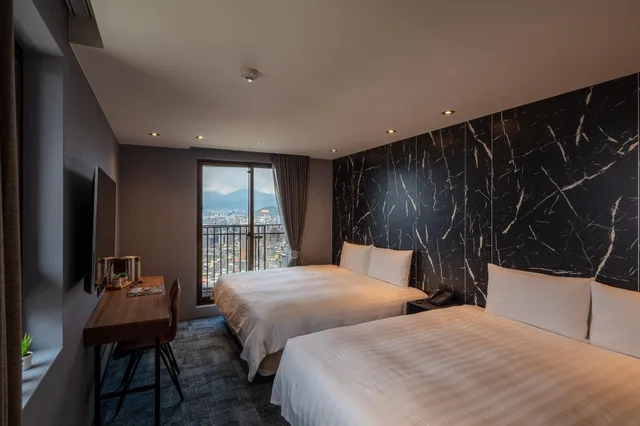 غرفة عائلية رباعية، Roaders Plus Hotel Taipei Station 3/5