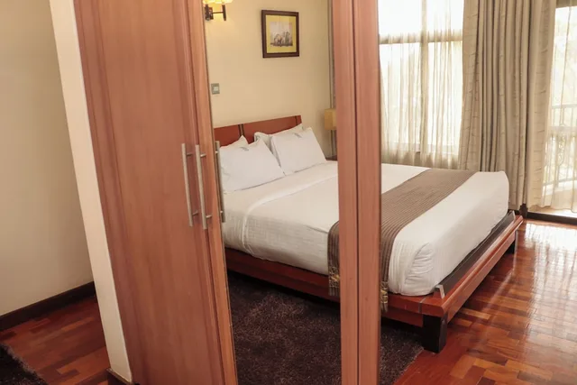 شقة تنفيذية بسرير كينج وسرير كوين بغرفتي نوم، Gemsuites Luxury Serviced Apartments 1/5