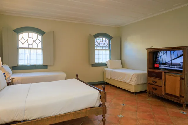 غرفة قياسية رباعية بسريرين منفصلين، Vila Angatu Eco Resort and Spa 4/10