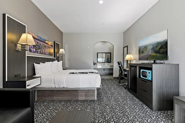 جناح ديلوكس بسريرين كوين، Paris Inn Suites 1/8