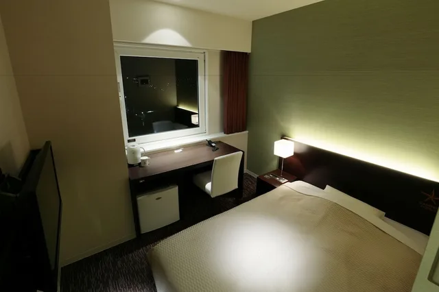 غرفة مفردة بسرير مزدوج للمدخنين، Candeo Hotels Kikuyo 3/4