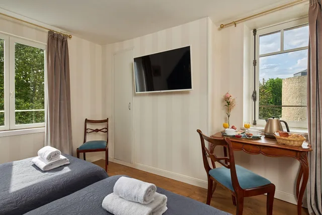 غرفة قياسية بسريرين منفصلين، Hotel France Et De Guise 3/4