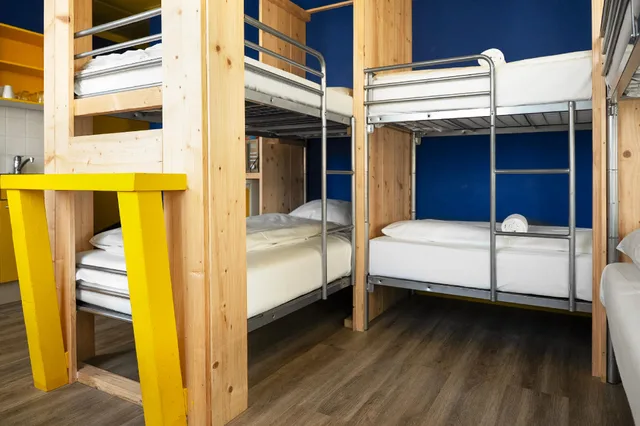 غرفة عائلية بأسرّة بطابقين، Amsterdam Teleport Hotel 1/1