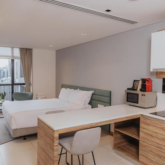 استوديو تنفيذي بسرير كينج، Novotel Living Singapore Orchard 2/8