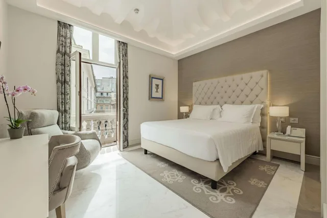 جناح بسرير مزدوج مع أريكة، Aleph Rome Hotel Curio Collection by Hilton 2/4