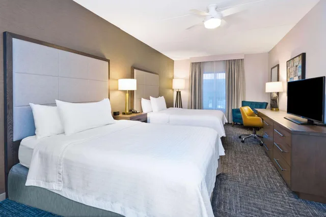 جناح بسريرين كوين مع أريكة لذوي الإعاقة، Homewood Suites By Hilton Saratoga Springs 1/3