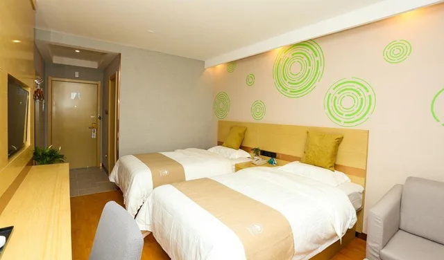 غرفة بزنس بسريرين، GreenTree Inn Suzhou Changshu Southeast Development Zone Southeast Avenue 1/2