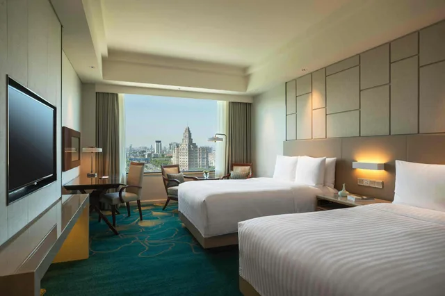 غرفة بسرير كوين، Renaissance Suzhou Hotel 1/1