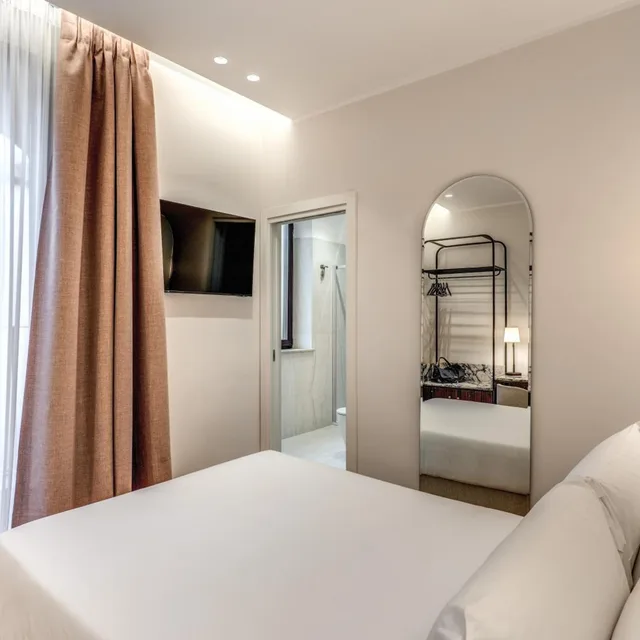 غرفة بسرير مزدوج، Hotel Fori Imperiali Cavalieri 3/10