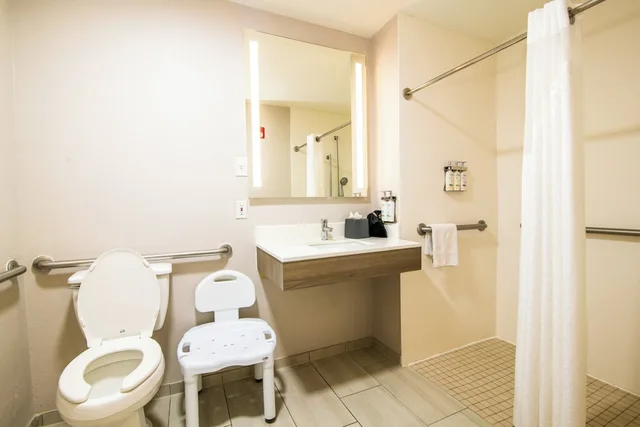 غرفة قياسية بسرير كينج لذوي الإعاقة، Holiday Inn Express Hotel Suites College Station 7/7