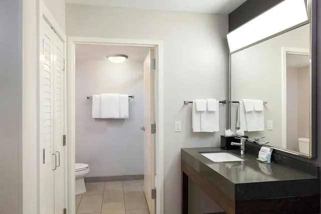 جناح بسرير كينج بغرفة نوم واحدة مع أريكة، Courtyard By Marriott Burlington Williston 3/4