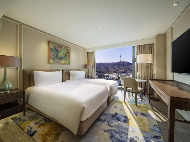 غرفة ديلوكس بسريرين منفصلين، The Ambassador Seoul - A Pullman Hotel 4/9