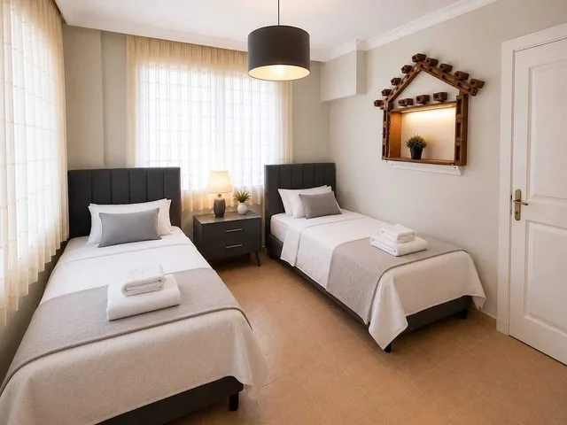 فيلا بسريرين مزدوجين بـ5 غرف نوم مع أريكة، Dalyan Palace 6/10