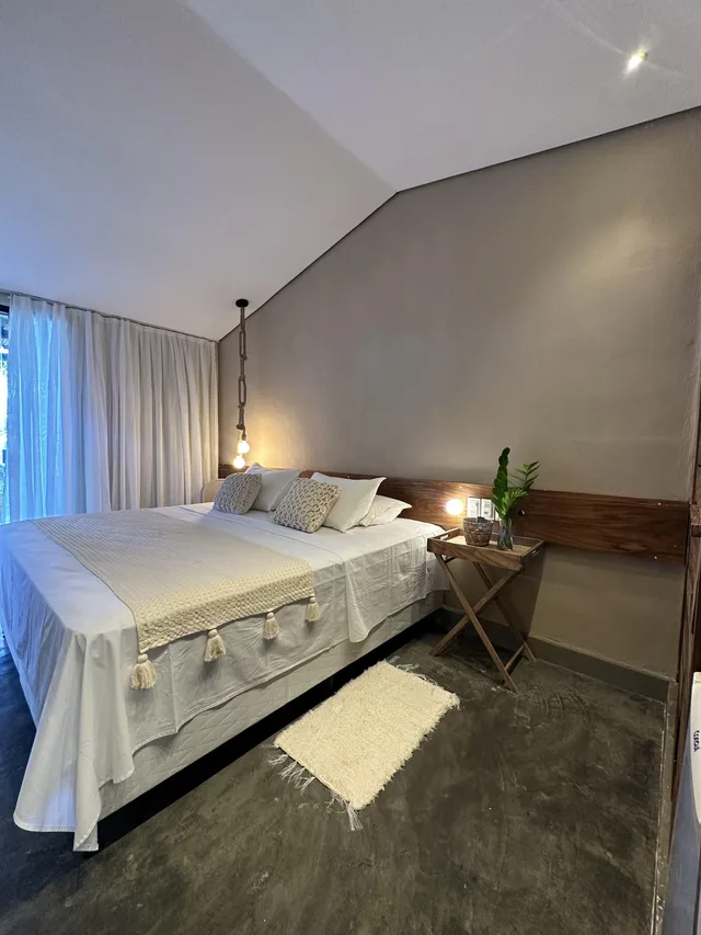 غرفة قياسية بسرير مزدوج بإطلالة على البحر، Hotel Da Pipa 9/10