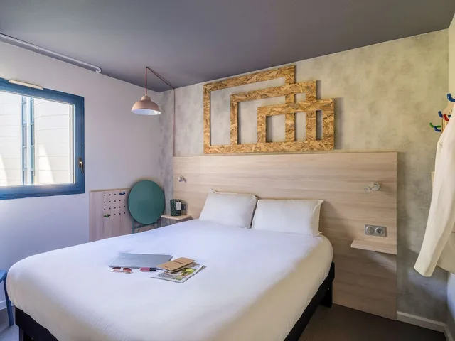 Pure, Double Bed، Greet Hotel Bordeaux Aeroport 5/10