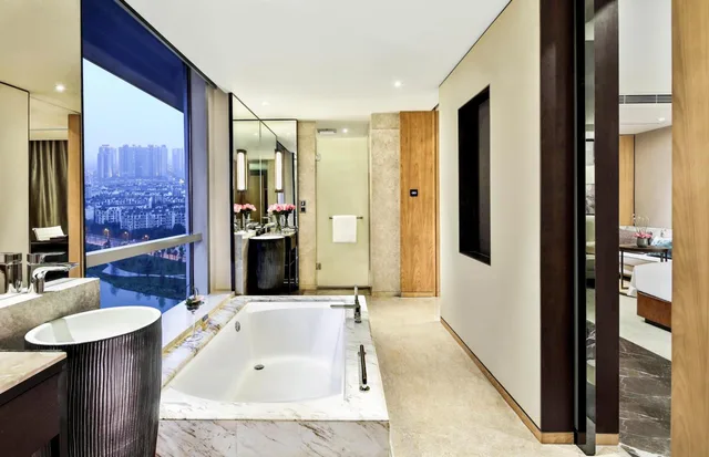 جناح بسرير كينج، CROWNE PLAZA CHENGDU WENJIANG 3/4