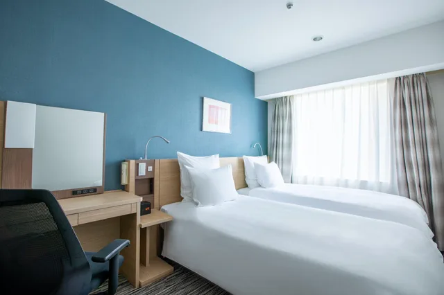 غرفة بسريرين منفصلين بإطلالة على المدينة، Ana Crowne Plaza Hotel Hiroshima 1/5