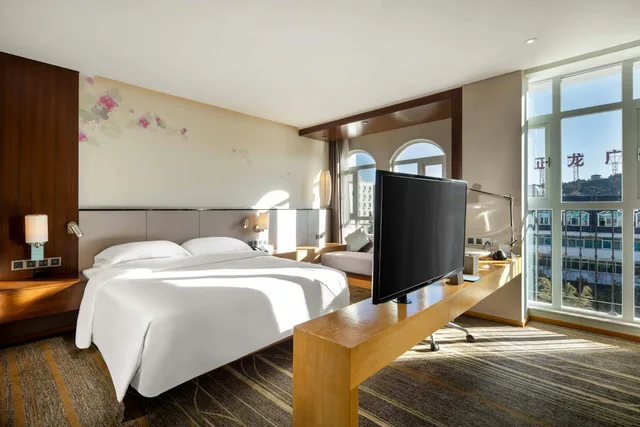 غرفة عائلية بسرير كينج، Hilton Garden Inn Lijiang 3/3