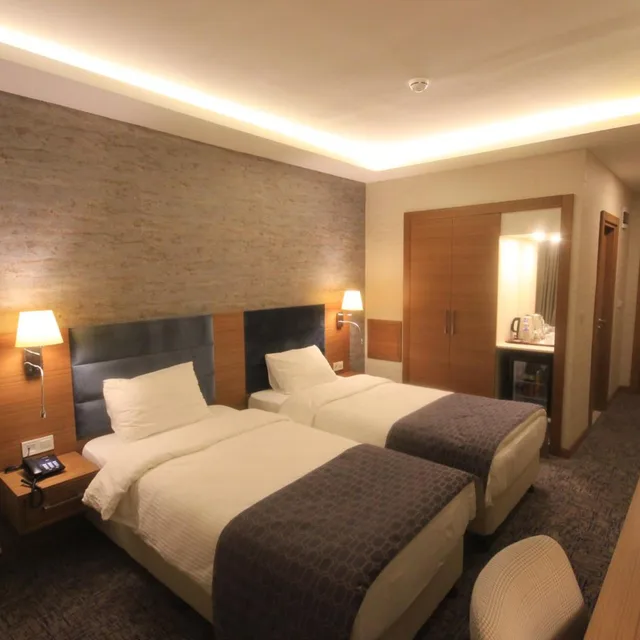 غرفة ديلوكس بسريرين مزدوجين، Garden Zara Hotel 2/8