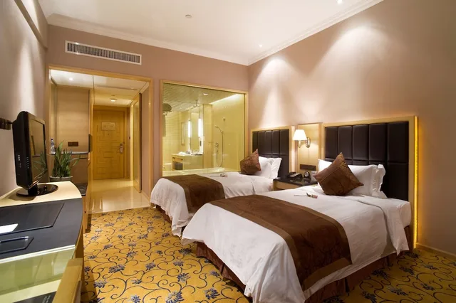 غرفة سوبيريور بسريرين منفصلين، Hotel Nikko Wuxi 3/4