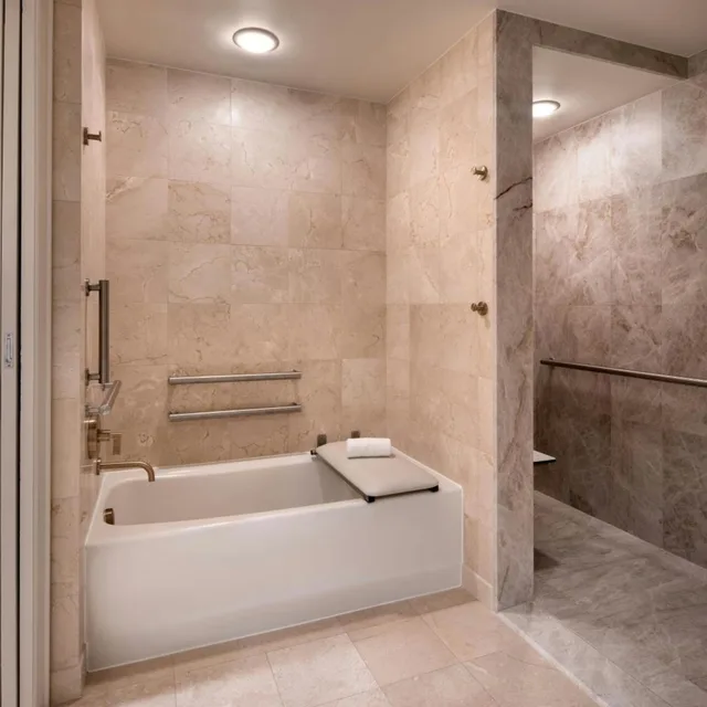 جناح بغرفة نوم واحدة بإطلالة جزئية على البحر، The Ritz Carlton Key Biscayne 6/7