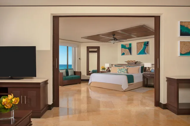 Preferred Club, Master, Suite, King Bed, Ocean Front، Dreams Riviera Cancun 1/2