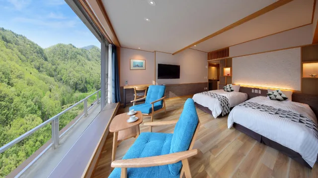 Semi Room, Modern, Standard, Semi Double Bed, Twin Beds, Lake View، YOSHIKAWAYA 1/1