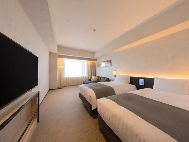 غرفة بريميوم بسريرين منفصلين، Liber Hotel Osaka 1/2
