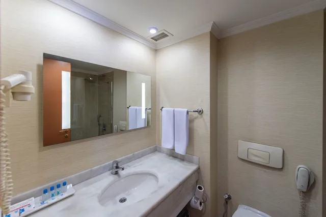 غرفة بسريرين منفصلين بإطلالة على المدينة، Jura Hotels Mavi Surmeli Adana 4/4