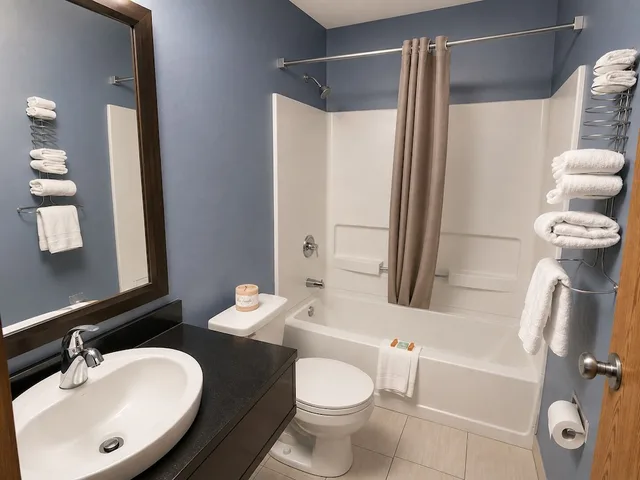 غرفة قياسية بسريرين مزدوجين بمطبخ، Motel6 Morehead, KY 5/7