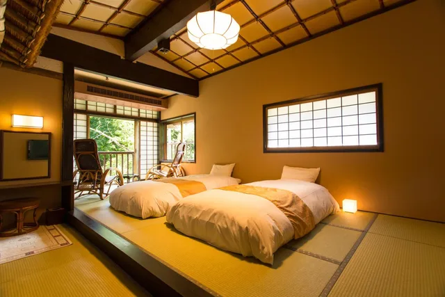 Japanese, Outdoor Bath، Honke Bankyu 1/1