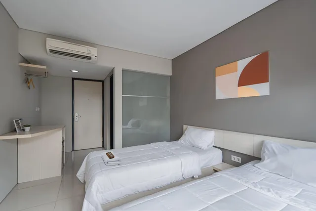 غرفة ديلوكس بسريرين منفصلين، Wanadu Residence 2/4
